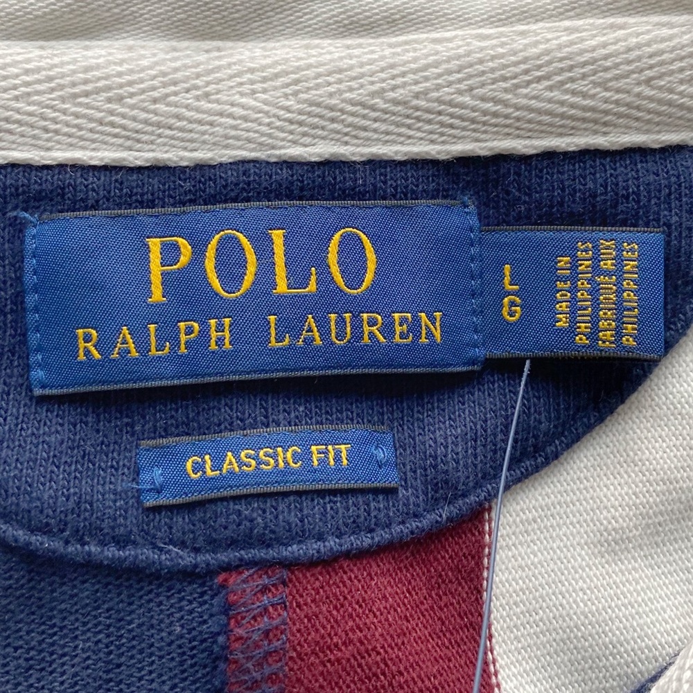 **SOLD** NWT Polo Ralph Lauren Patchwork Polo - Picture 5 of 8